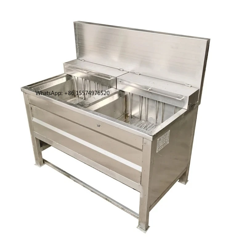 2026 Hot Selling G as Continuous Food Frying Machine Fast Food Chicken Deep Fryer