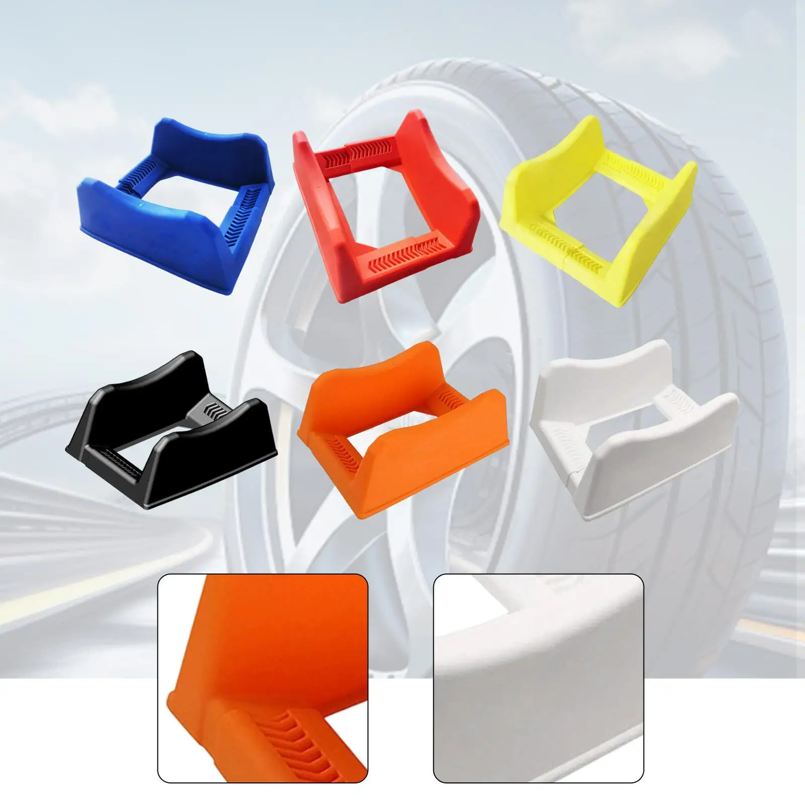 

Car Tire Display Stand Wheel Display Rack Organized Accessories Equipment Shelf Rim Storage for Repairing Shop Home Use