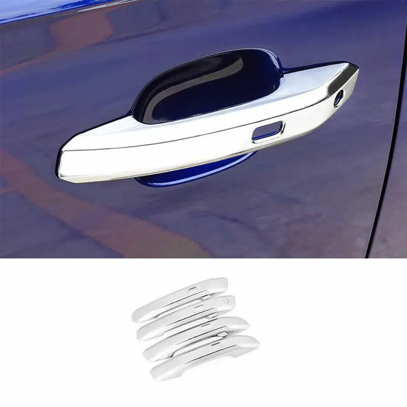 

Для Audi Q5 2018-2021 ABS хромированная накладка на внешнюю дверную ручку 4P-