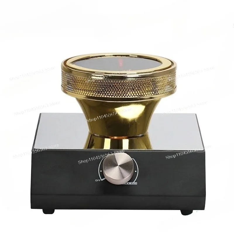 110V/220V Siphon Coffee Maker with Halogen Lamp Heater & Light Wave Stove for Home Brewing