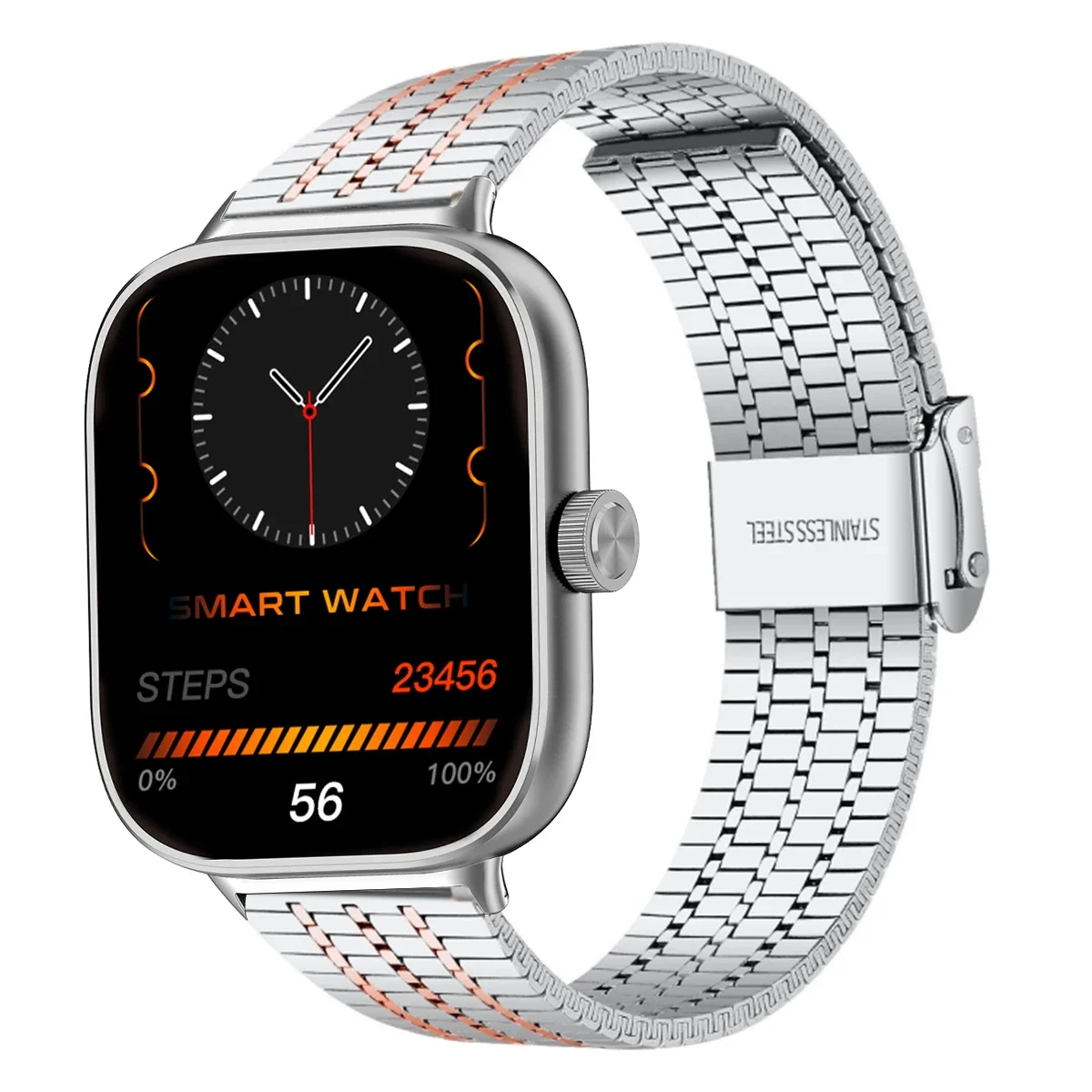 Edelstahlarmband für Redmi Watch 6 5 4 Metall-Ersatzarmband für Xiaomi MiBand 10/9/8 Pro Correa Band – Detail 2