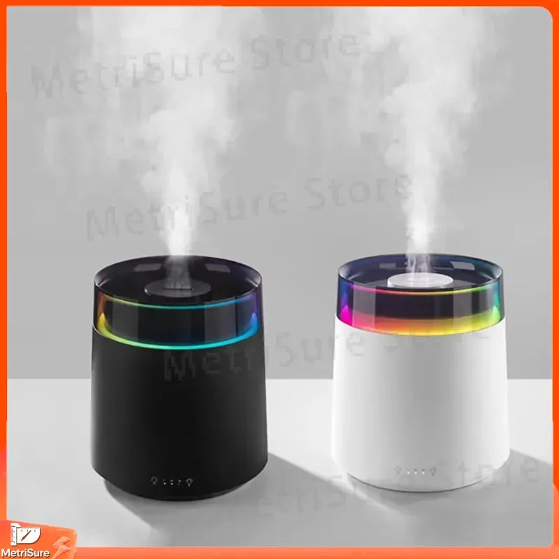 3L Ultrasonic Humidifier with Colorful LED Night Light Portable Quiet Air Humidifier for Bedroom Home Office Baby Nursery