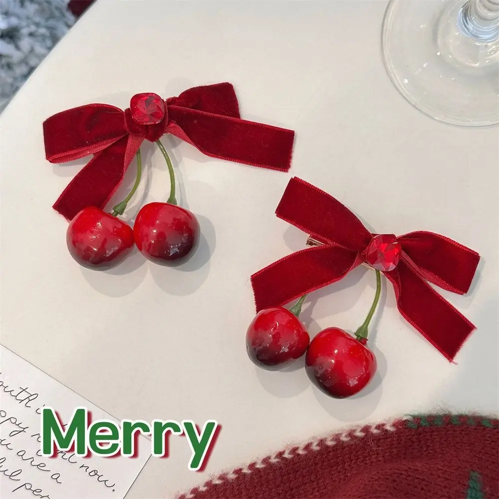 Ретро-заколка-для-волос-с-бантом-из-красного-бархата-и-вишневым-узором-боковая-заколка-зажим-для-детей