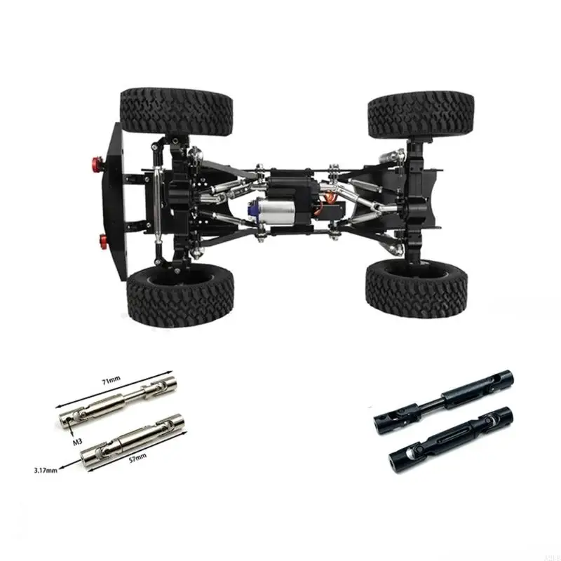 

Drive Shafts Kits Model Car Accessories 1/16 1/24 Remote Control Vehicle Part A2UB