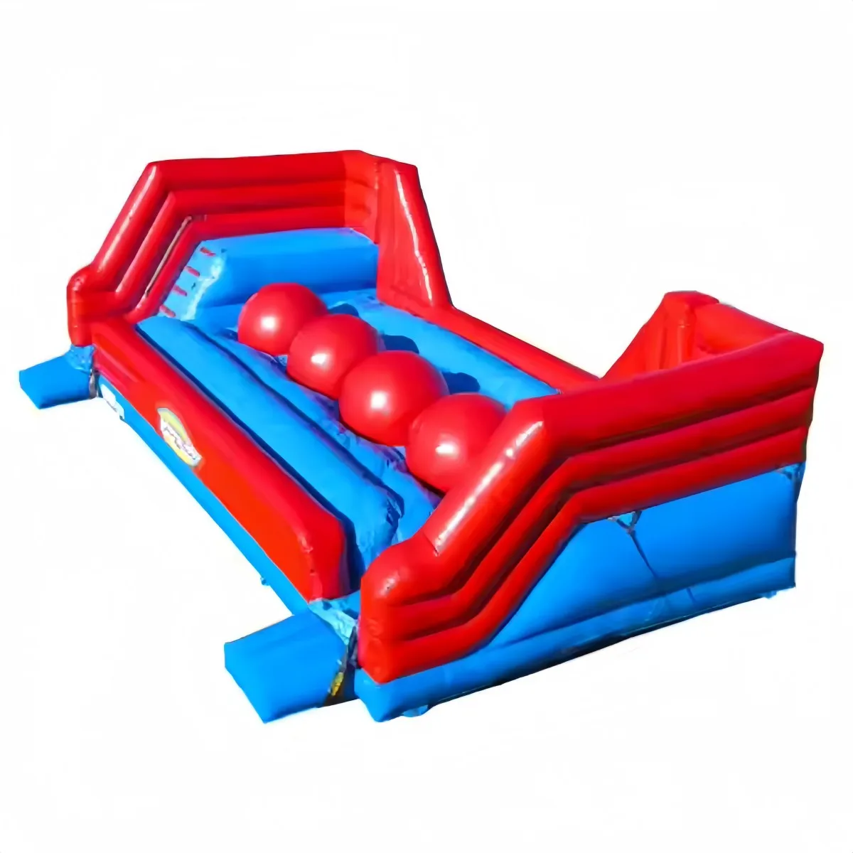 Big Balls Challenge Inflatable Wipeout Obstacle Big Baller Wipeout Jump and Leap Challenge Juegos Inflables