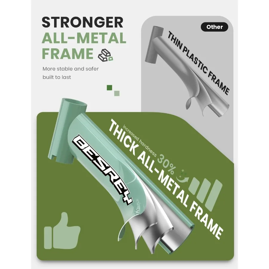 จักรยานทรงตัวสำหรับเด็กวัยเตาะแตะ อายุ 2 ปี: โครงโลหะทั้งหมดและล้อขนาด 12 นิ้วแบบมีไฟในตัว พร้อมเบาะนั่งปรับระดับได้ แผ่นรองแบบกำหนดเอง แถมฟรี 4 ชิ้น