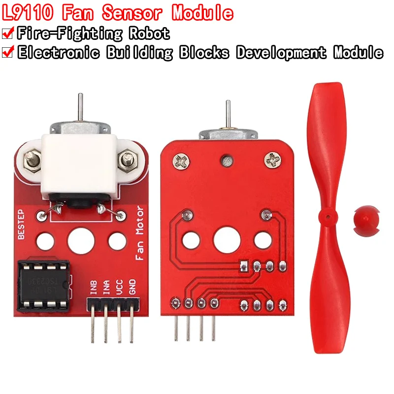 Module de ventilateur L9110 pour robot Arduino, conception et développement, contrôle, bricolage