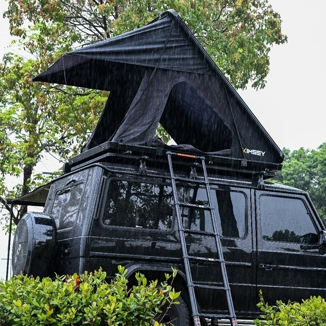 

Палатка на крышу автомобиля для кемпинга (ATV/UTV), алюминиевая, треугольная, легкая, раскладная