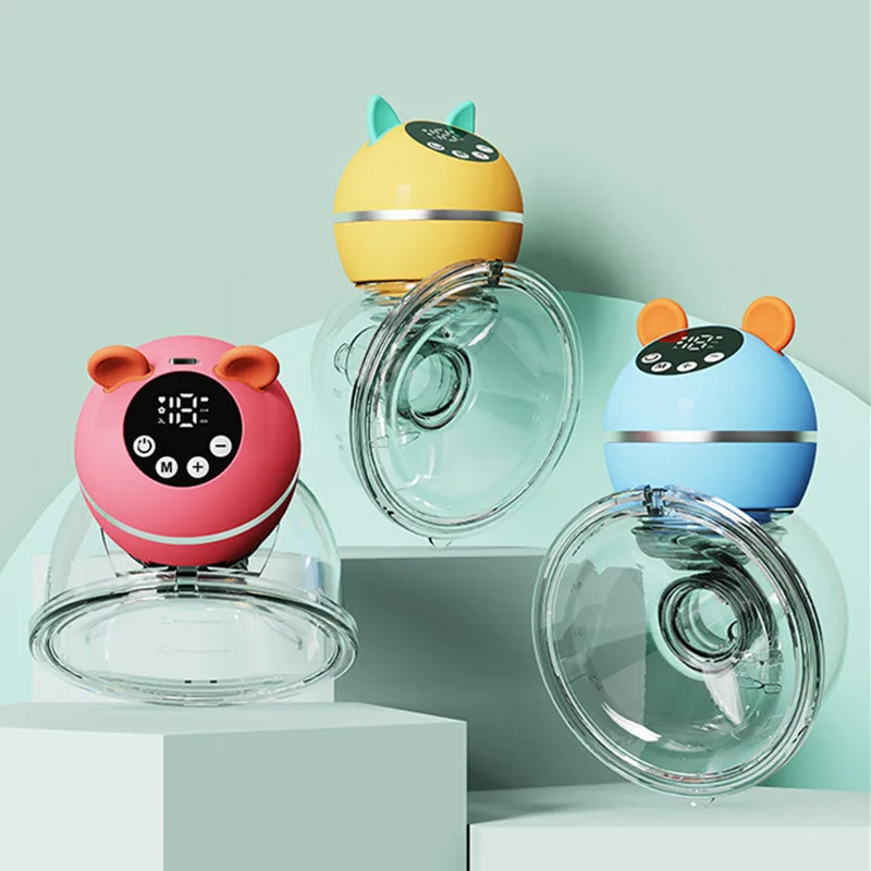 

Электрический молокоотсос с автоматическим всасыванием, портативный, бесшумный, полностью автоматический, встроенный, сбора молока без помощи рук, перезаряжаемый