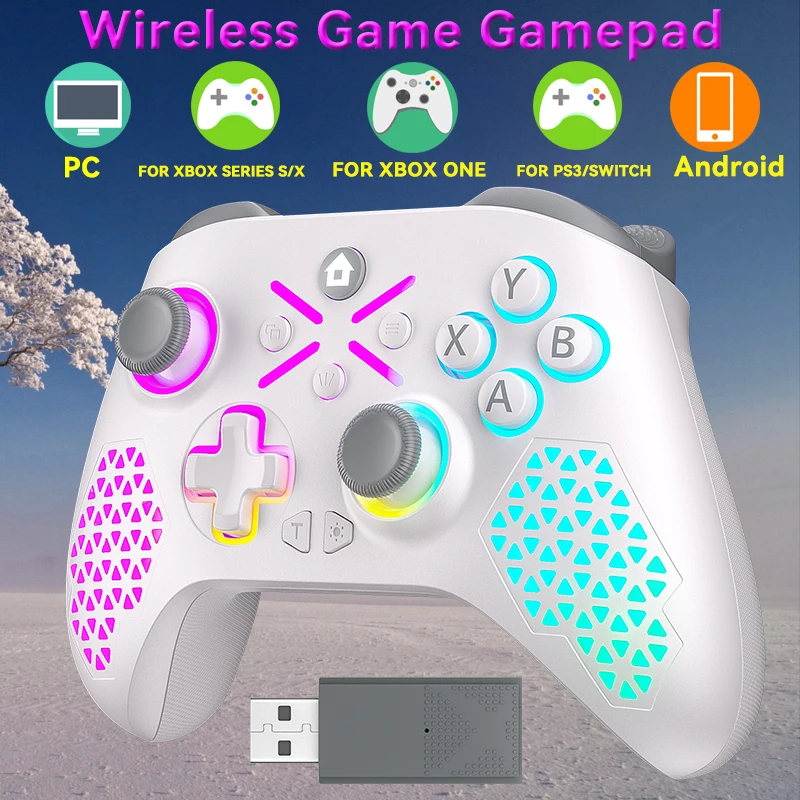 Gamepad da gioco Wireless per Xbox series x,Xbox series s controller per PC Xbox one Controle PS3/SWITCH/Android