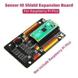 Raspberry Pi Pico Sensor HAT IO Shield Expansion Board For Single Chip MCU Development Module DIY Kit Electronic Projects