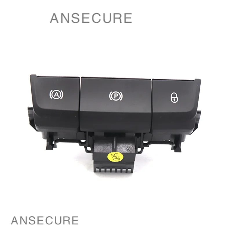 

Chrome Electronic Handbrake Switch Parking Hand Brake Button Descent Assist switch For Skoda Superb 2015-2023 3V0927225B