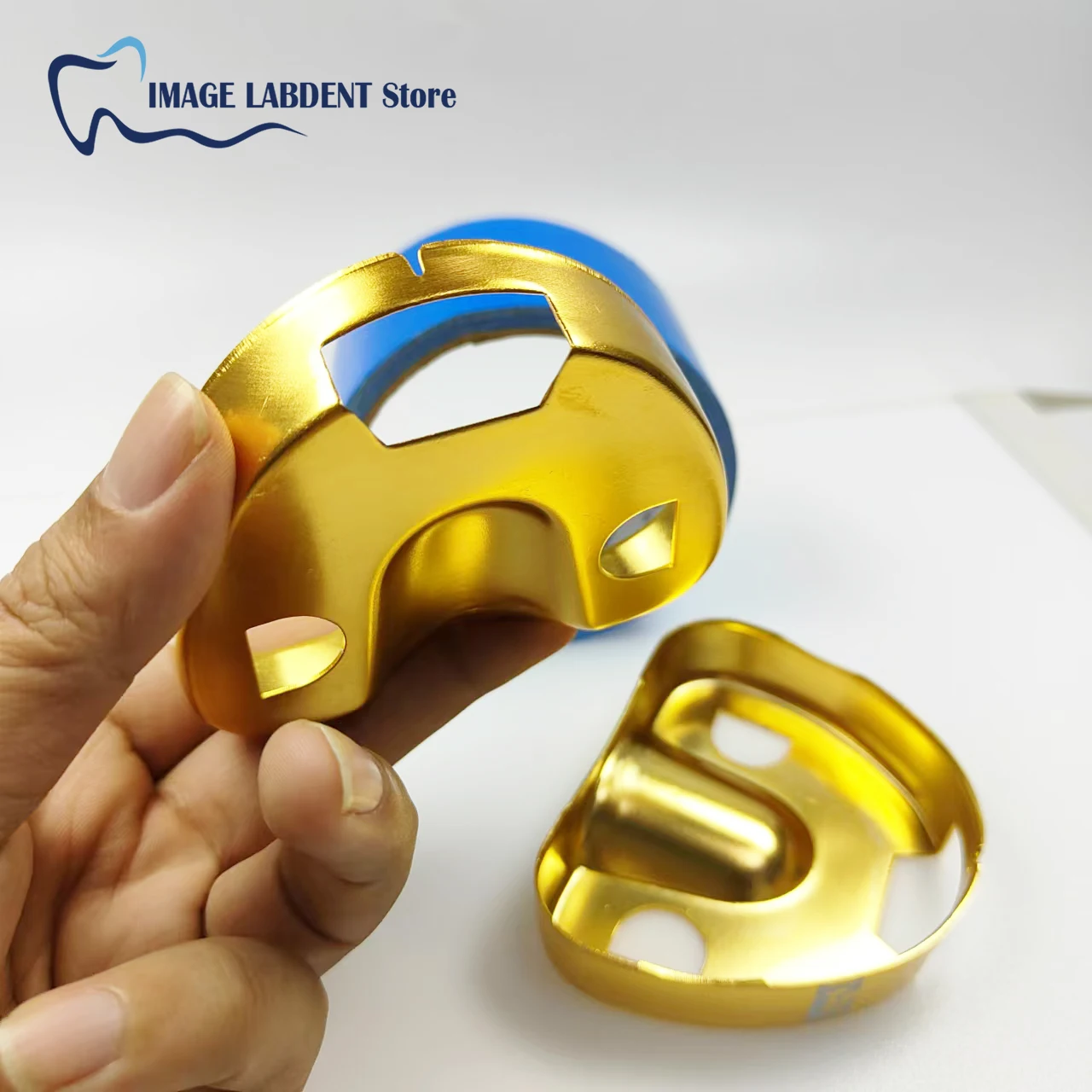 

1 пара полных форм для протезов, основа для изготовления моделей зубной штукатурки, коробка для имплантатов/ортодонтических/съемных/фиксированных протезов