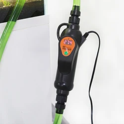 SUNSUN aquarium external heater fish tank liquid crystal display adjustable water heating rod constant temperature control 500W