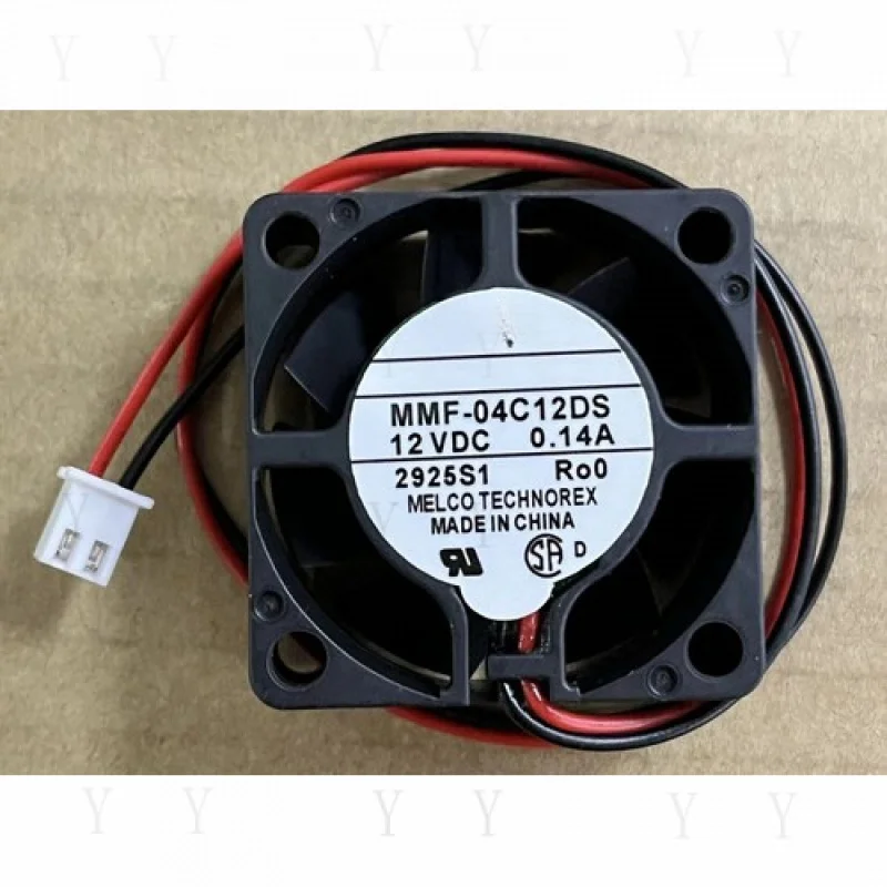 

Y+ 1 шт. для MITSUBISHI MMF-04C12DS-RO0 DC12V 0.14A 2-контактный вентилятор охлаждения инвертора