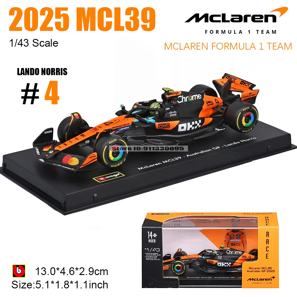 bburago-1-43-2025-f1-mcl39-mclaren-formula-1-team-81-oscar-piastri-4-lando-norris-car-model-alloy-car-toy-collection