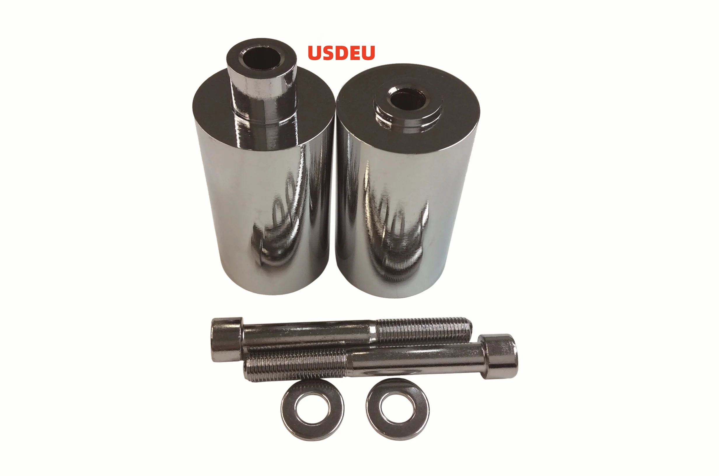 USDEU Motorcycle Frame Sliders Chrome For Yamaha YZF-R1 2002-2003