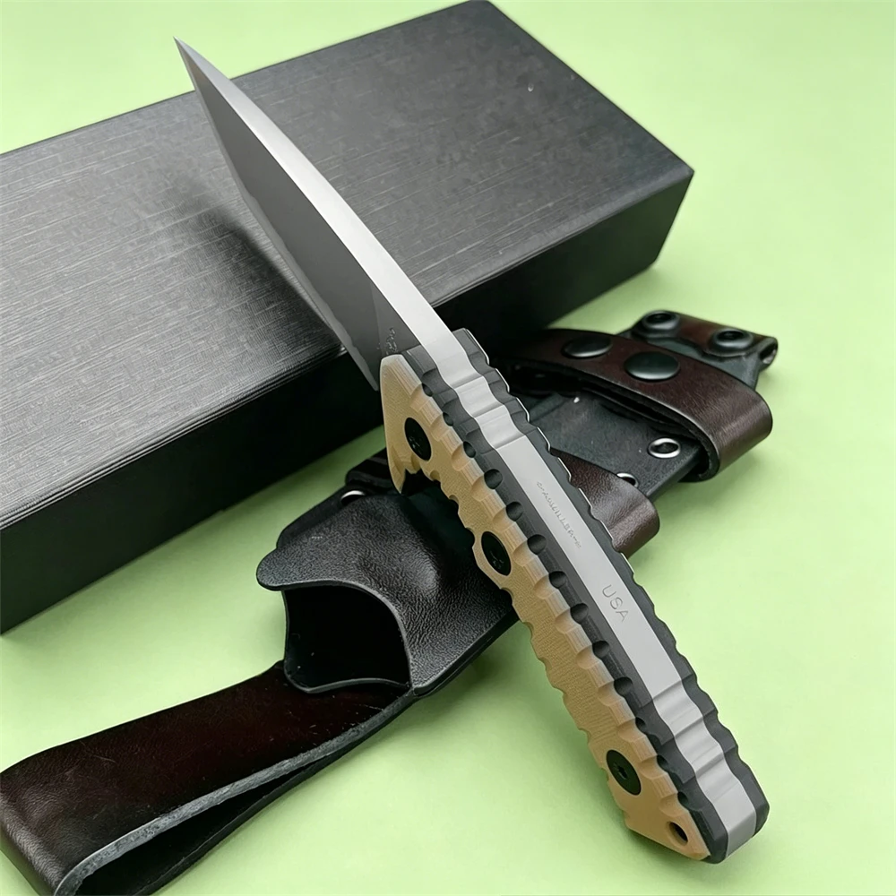 HOT SALE Survival EDC Fixed Blade Knife DC53 High Hardness Blade G10 Handle Multitools Outdoor Tools for Hunting Camping Knives view 2