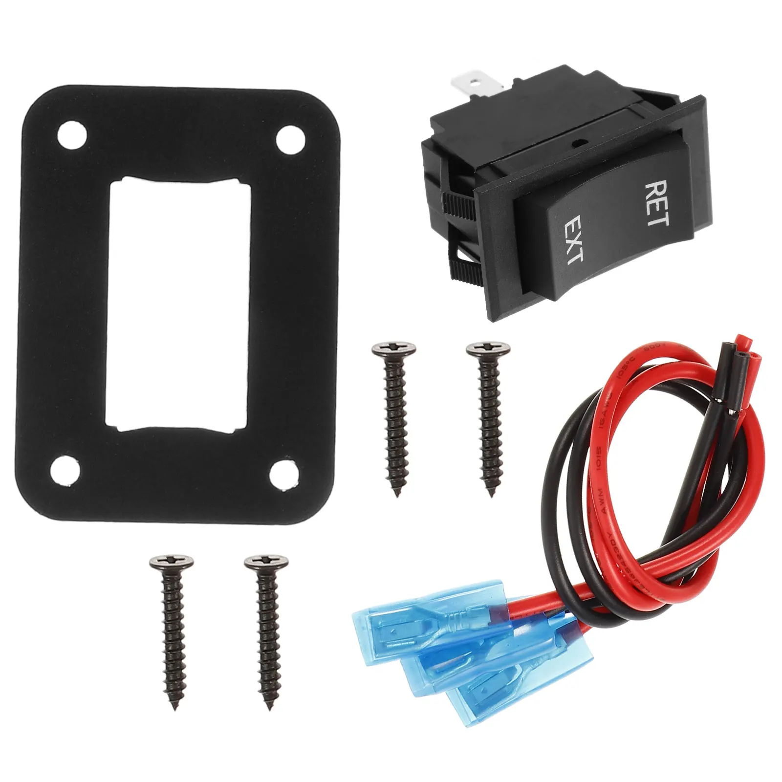 

Ship Type Switch KCD2 7 DPDT 20A 12V Panel Rocker Adjustable Polarity RV Camera Stabilizer Electric Reverse Momentary