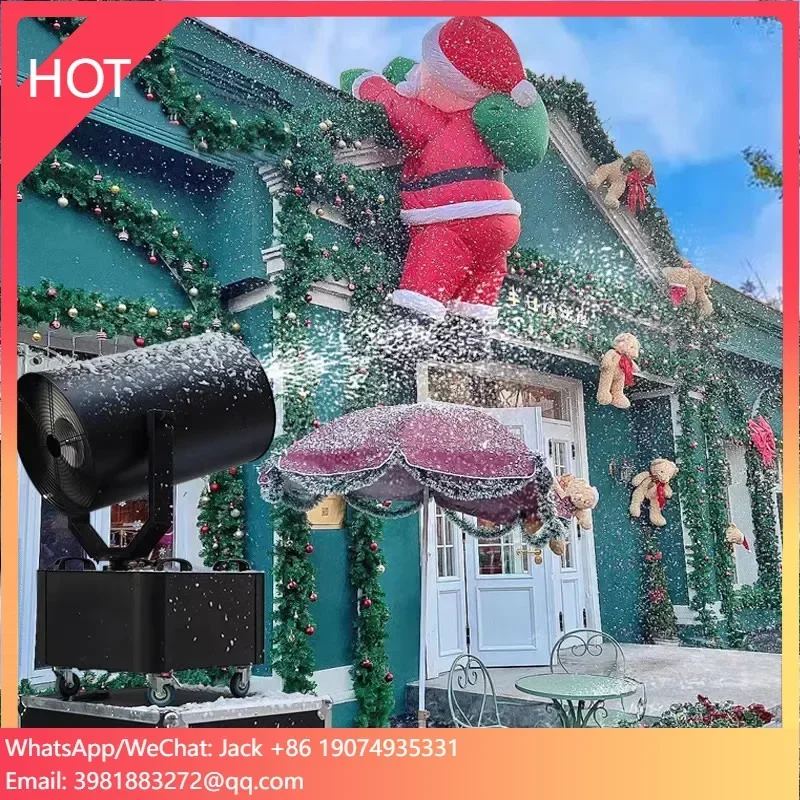 

Winter Snowmaking Equipment Christmas Party Snow Making Machine Outdoor 3000W Snow Machine Outdoor Making Large Flake Snow Spray