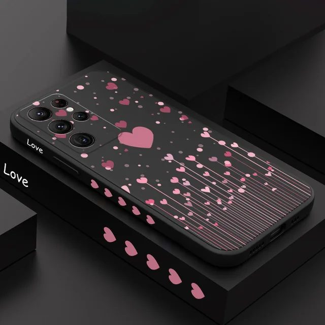 Etui na telefon Love Dandelion do Samsung Galaxy S25 S24 S23 S22 S21 S20 Ultra Plus FE Note 20 ultra 10 9 Plus Cover