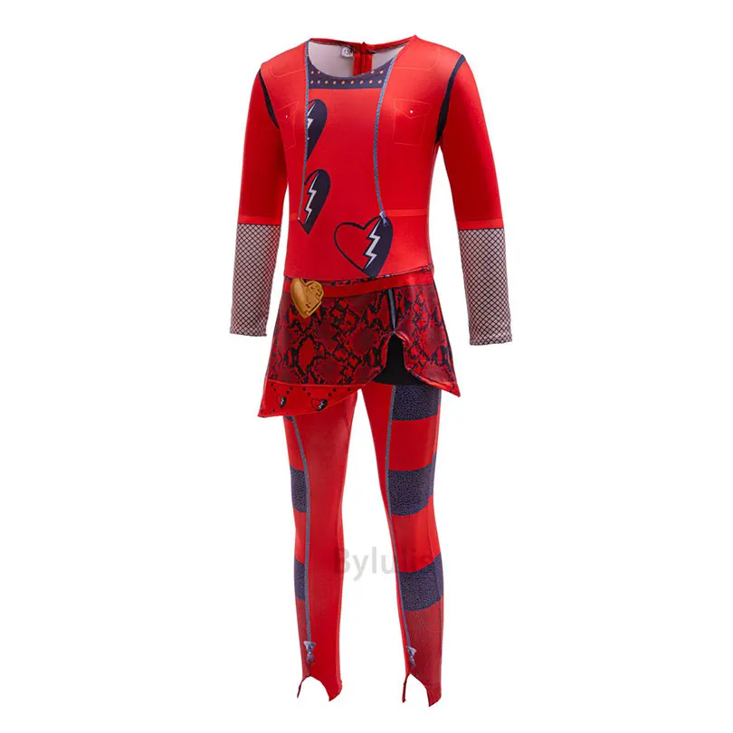 الأزرق أودري ازياء فتاة أزياء تنكرية حفلة إيفي D-الانسدادات 4 الأحمر تأثيري فستان هالوين الفتيات ازياء وتتسابق