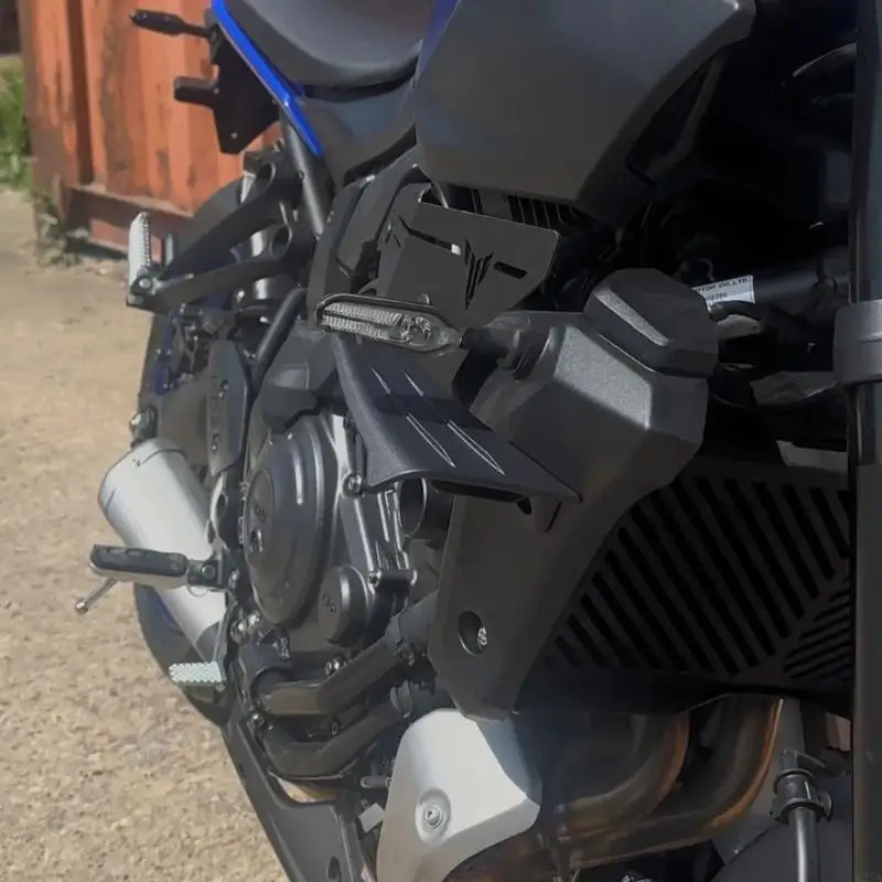 Upgraded Aerodynamic Motorbike Side Cover Set Weather Resistant ABS Thin 0.3kg Installation