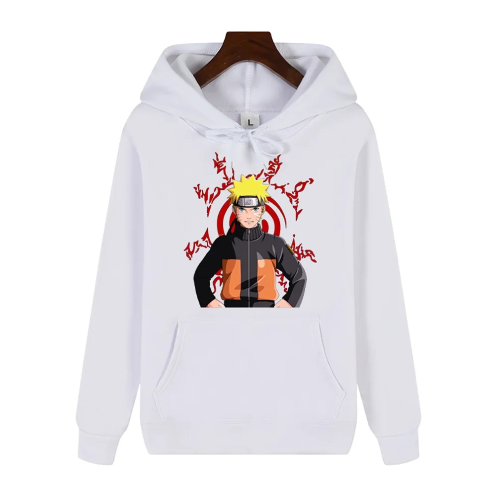 

Handsome Uzumaki Naruto print Autumn/Winter comfortable soft men's high quality casual fashion street hoodie harajuku Top