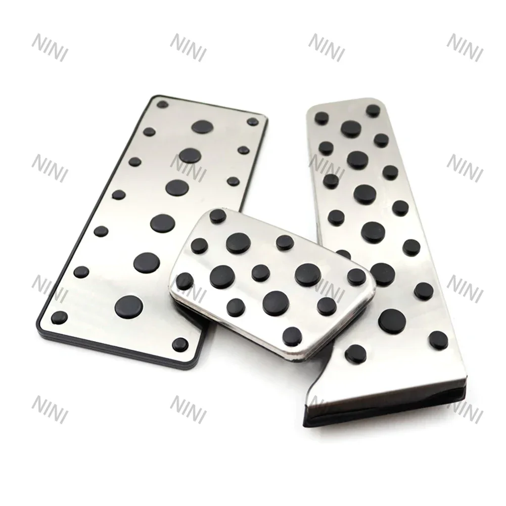 Accelerator Brake Pedals Cover Kit For Lexus GS RX IS LS Toyota Crown Reiz 3pcs Left Hand Drive AT Auto Foot Gas