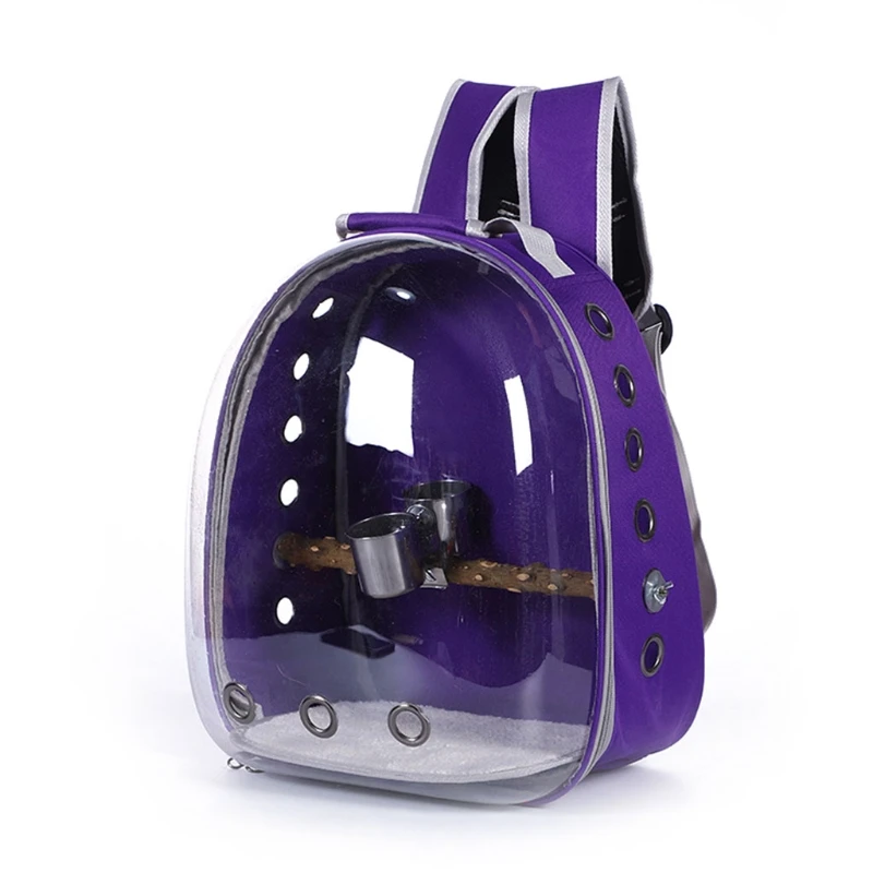 Mochila para pássaros, mochila para cães, mochila bolha para animais estimação para gatos pequenos