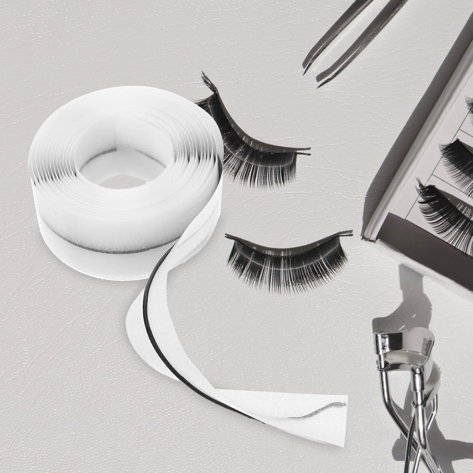 

2 Boxes Eyelash Glue Strips Self Adhesive Lash Extensions Support Precise Application Flexible Cut to Fit Daily Wear