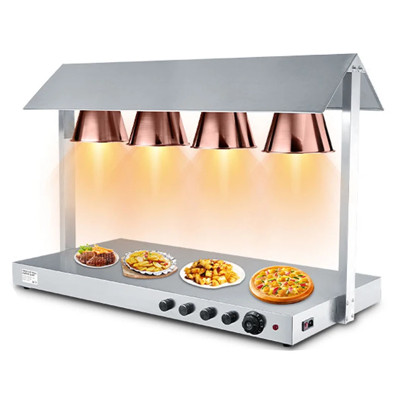 

DR4T Commercial Food Warmer Lamp, Heat Lamp for Food Catering Food Lamp for Buffet Parties