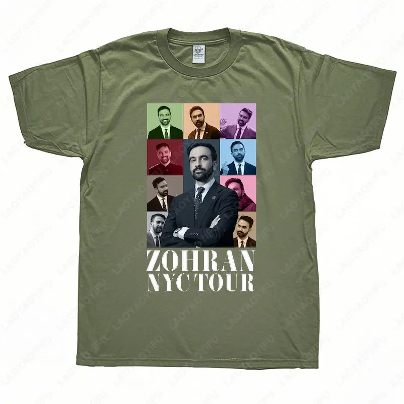 Zohran NYC Eras Tour T-Shirt drôle politique Eras t-shirts Pop Art congrès Zohran Mamdani soutien cadeau nouvelle York politique chemise