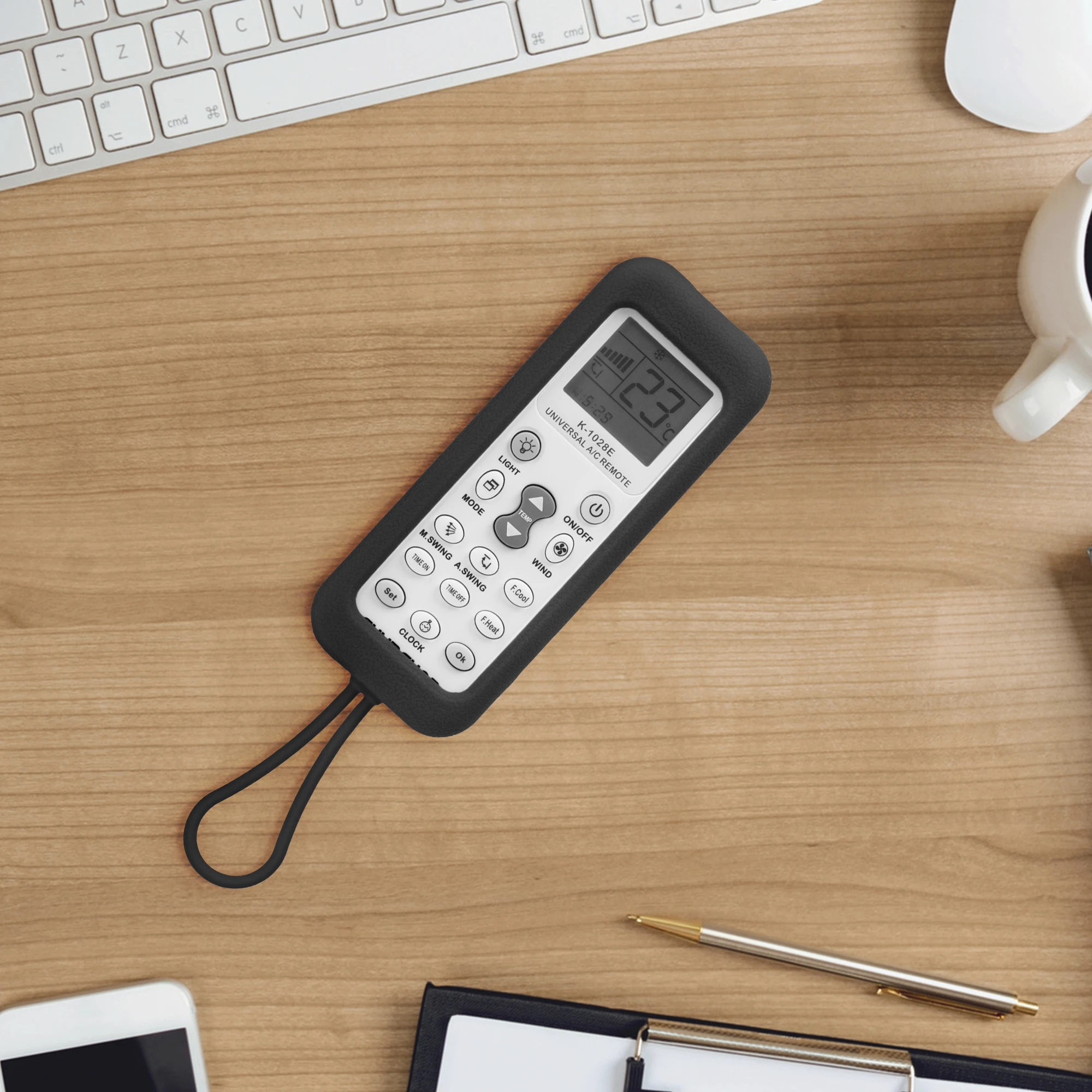 Силиконовый чехол для контроллера, защитный чехол для CHUNGHOP K-1028E, универсальный чехол для пульта дистанционного управления кондиционером Силиконовый чехол для контроллера, защитный чехол для CHUNGHOP K-1028E, универсальный чехол для пульта дистанционного управления кондиционером