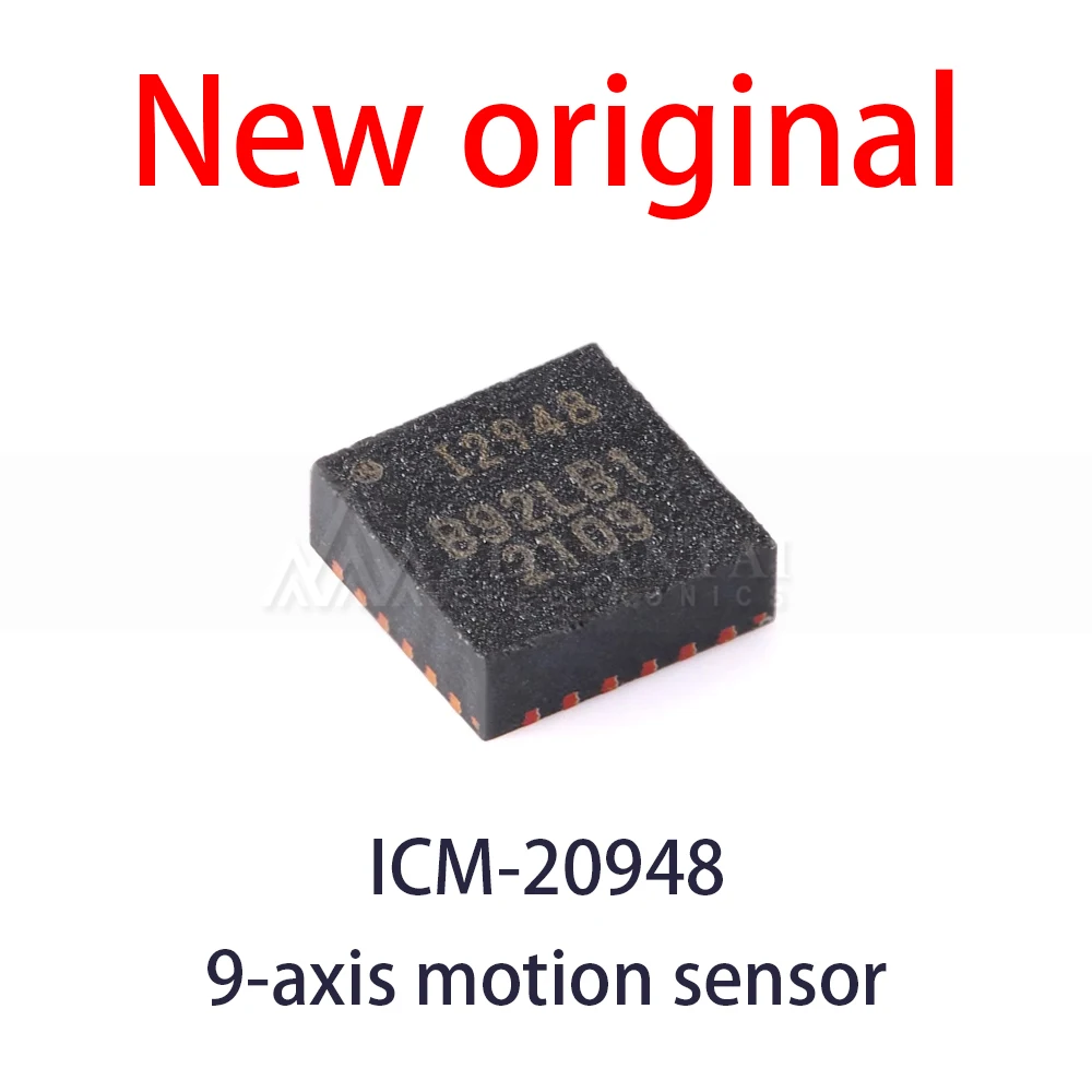 2-10Pcs/Lot New original ICM-20948 QFN-24 9-axis motion sensor, three-axis gyroscope, accelerometer, compass