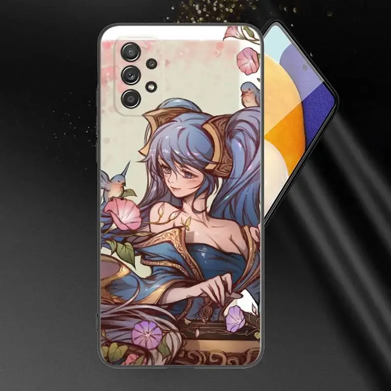 Leagues Of Legend L-Lol Game Phone Case For Samsung A91 80 70 53 42 32 30 20 A50 30S 50S 21S 20S A20E Black Phone Case