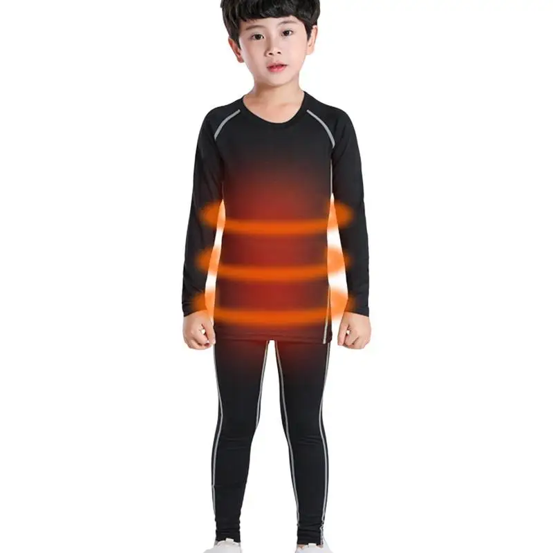 Thermal Underwear For Kids Thermal Underwear Set For Kids BoysSki Underwear GirlsWinter Breathable Thermal Underwear Warm Soft