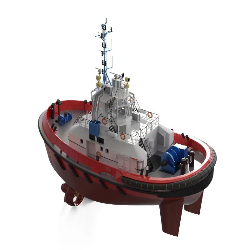Ship Model 1/48 515mm Remote Control Ship RC Boats DAMEN 2412 Ship Tug DIY Assembly KIT Model Toys