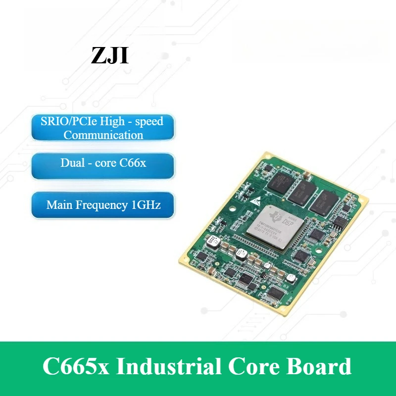 

SOM-TL665x Industrial Core Board With TMS320C6655/57 Dual-Core C66x DSP, SRIO & PCIe Interfaces
