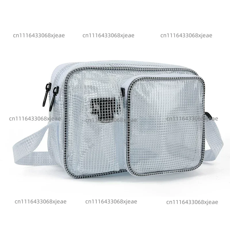 Dust-Free Anti-Static Waterproof PVC Double Main Bag Anti-Static Tool Crossbody Bag for Clean Room 26*9*3