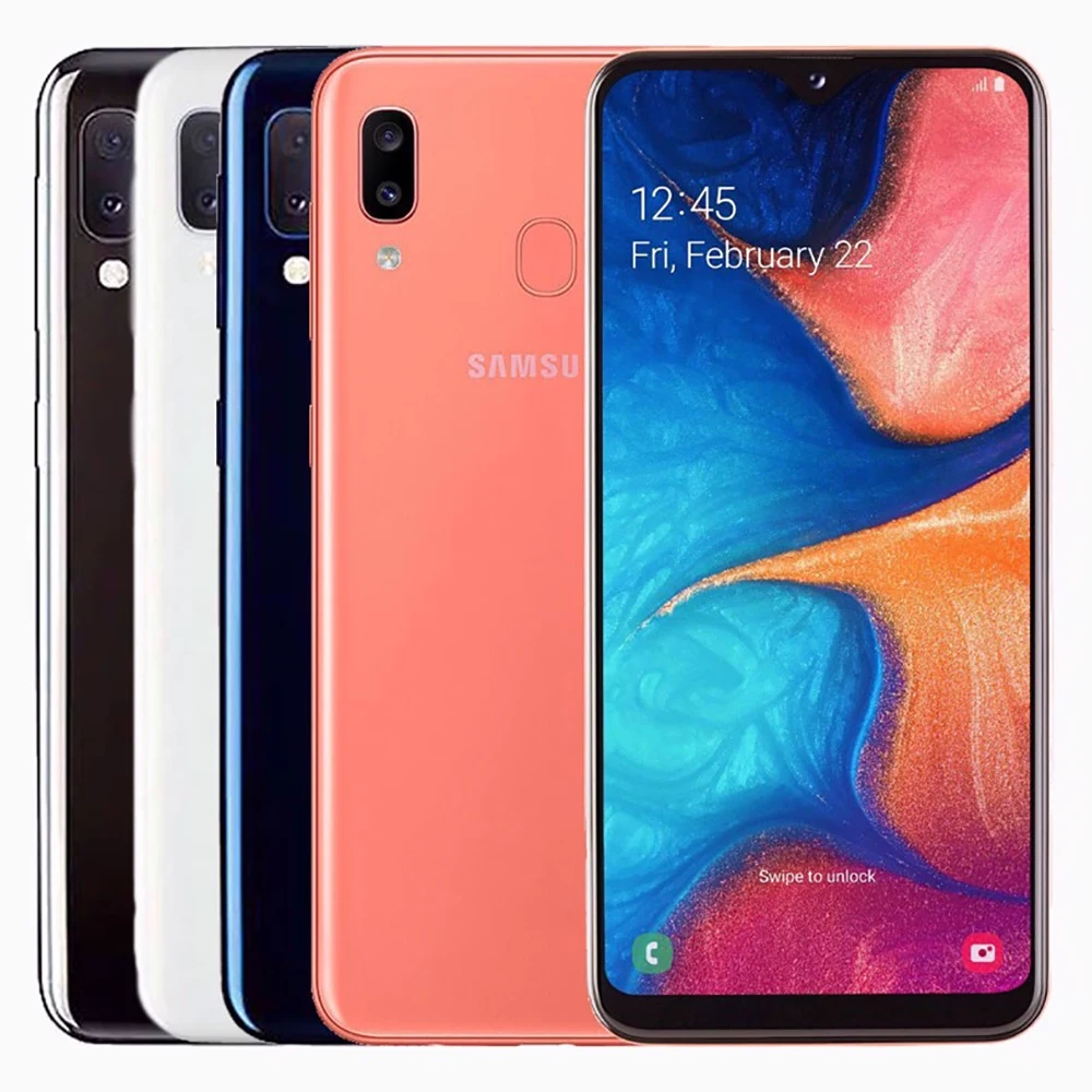 Used Samsung Galaxy A20e Smart Android Phone 5.8-inch 720x1560 Global Version 2SIM NFC Refurbished Samsung SmartphoneFingerprint view 2