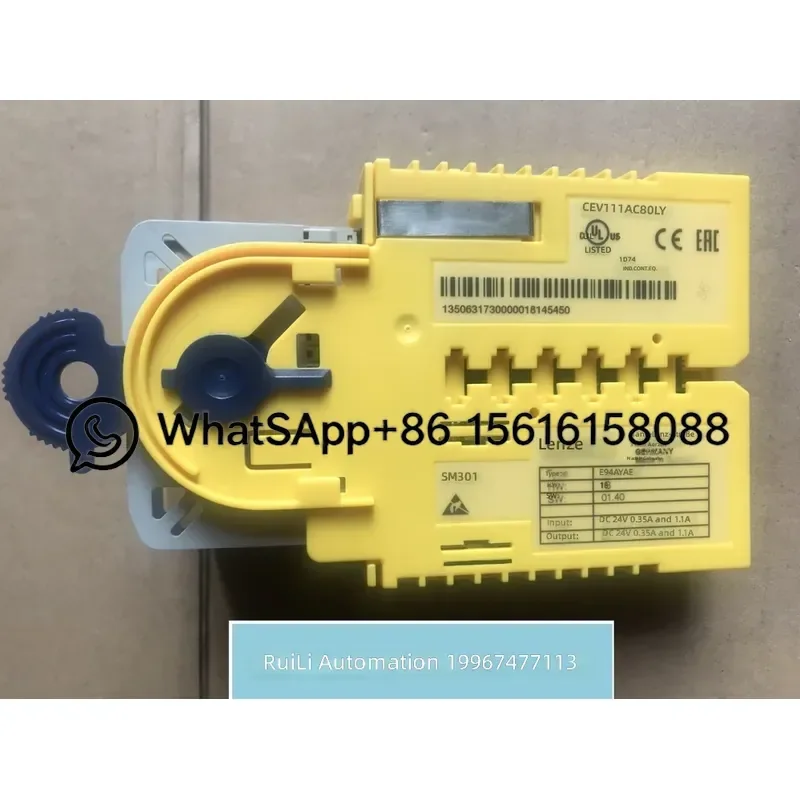 Lenz 9400 Servo Driver SM301 Safety Interface Module E94AYAE Genuine Replacement Part for Industrial Automation Control