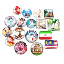 Personalized Custom Refrigerator Stickers Wedding Baby Photo Logo Home Decoration Souvenir Birthday Gift Provide Pictures
