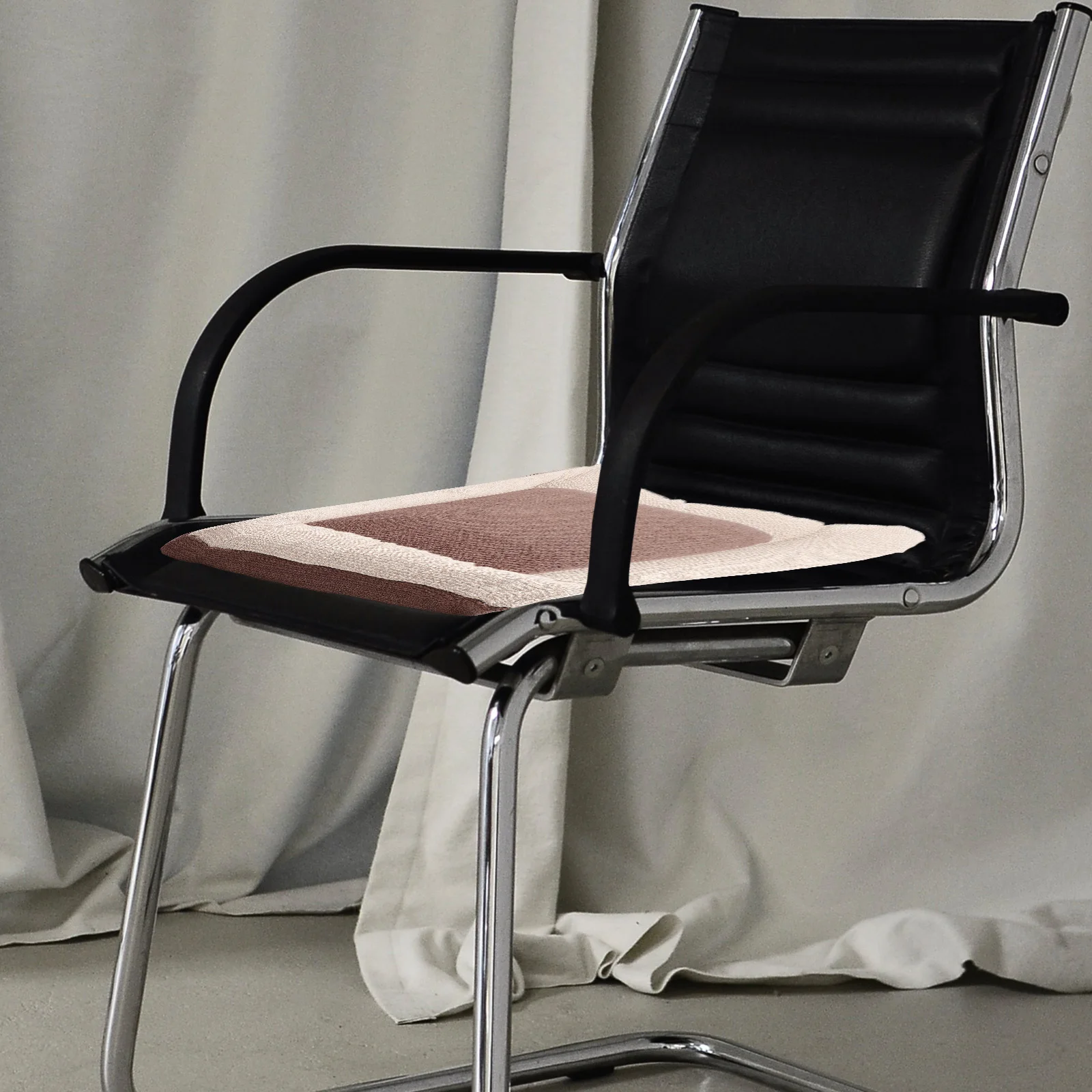 

Cotton Linen Chair Cushion Soft Breathable Office Dining Computer Stool Floor Seat Pad Multi-Purpose Comfortable Seat