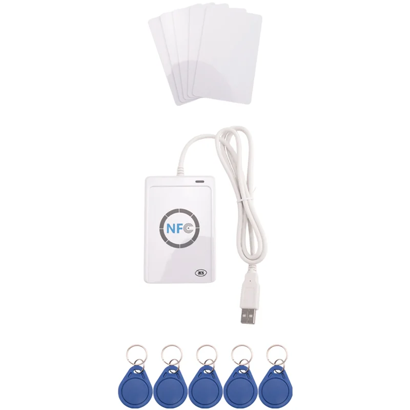 Lettore NFC B24B ACR122U USB senza contatto Smart IC Card Writer e lettore Smart RFID Copiatrice Duplicatore UID Modificabile Tag Card