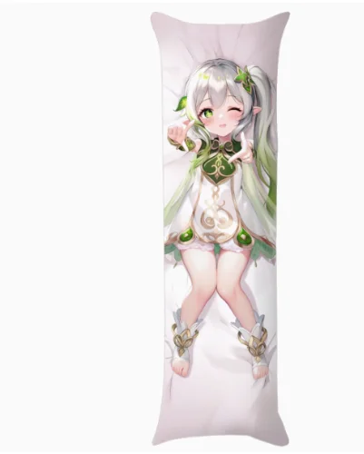 เคสลายอนิเมะ genshin impact nahida SEXY dakimakura Hing Body คอสเพลย์โอตาคุฝาครอบหมอนอิงหมอนเครื่องนอน mnfz