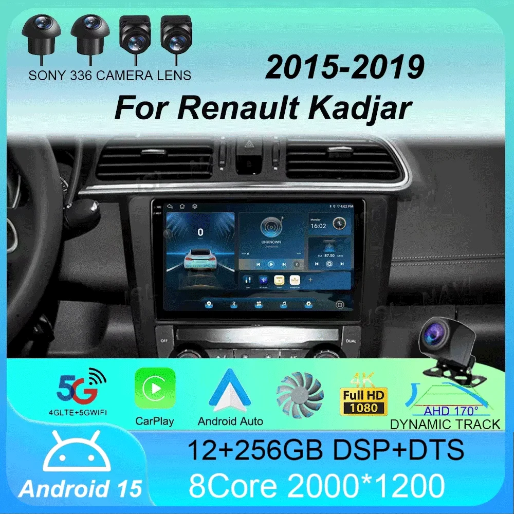 

Car Radio Android 15 Carplay Auto Multimedia Player For Renault Kadjar 2015 2016 2017 2018 2019 2din Autoradio Stereo Head Unit