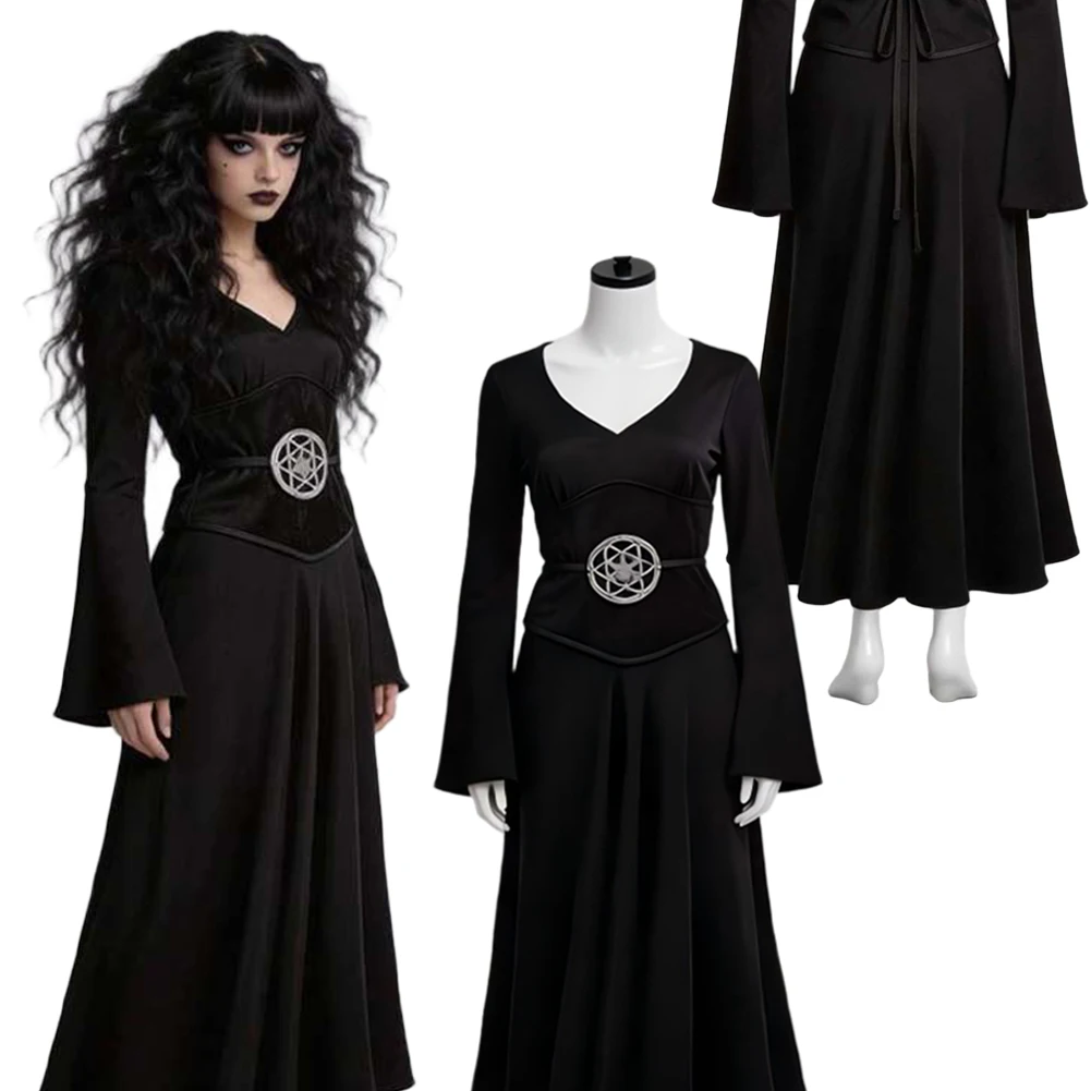 

Костюм для косплея Лидии Дитц из фильма «Жук-насекомое» 2024 года, готическое платье, женский карнавальный костюм для Хэллоуина и вечеринок