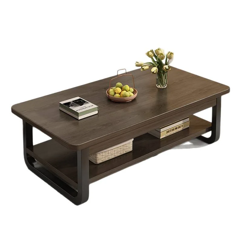 

Coffee table living room, small household rental house, simple table on the side