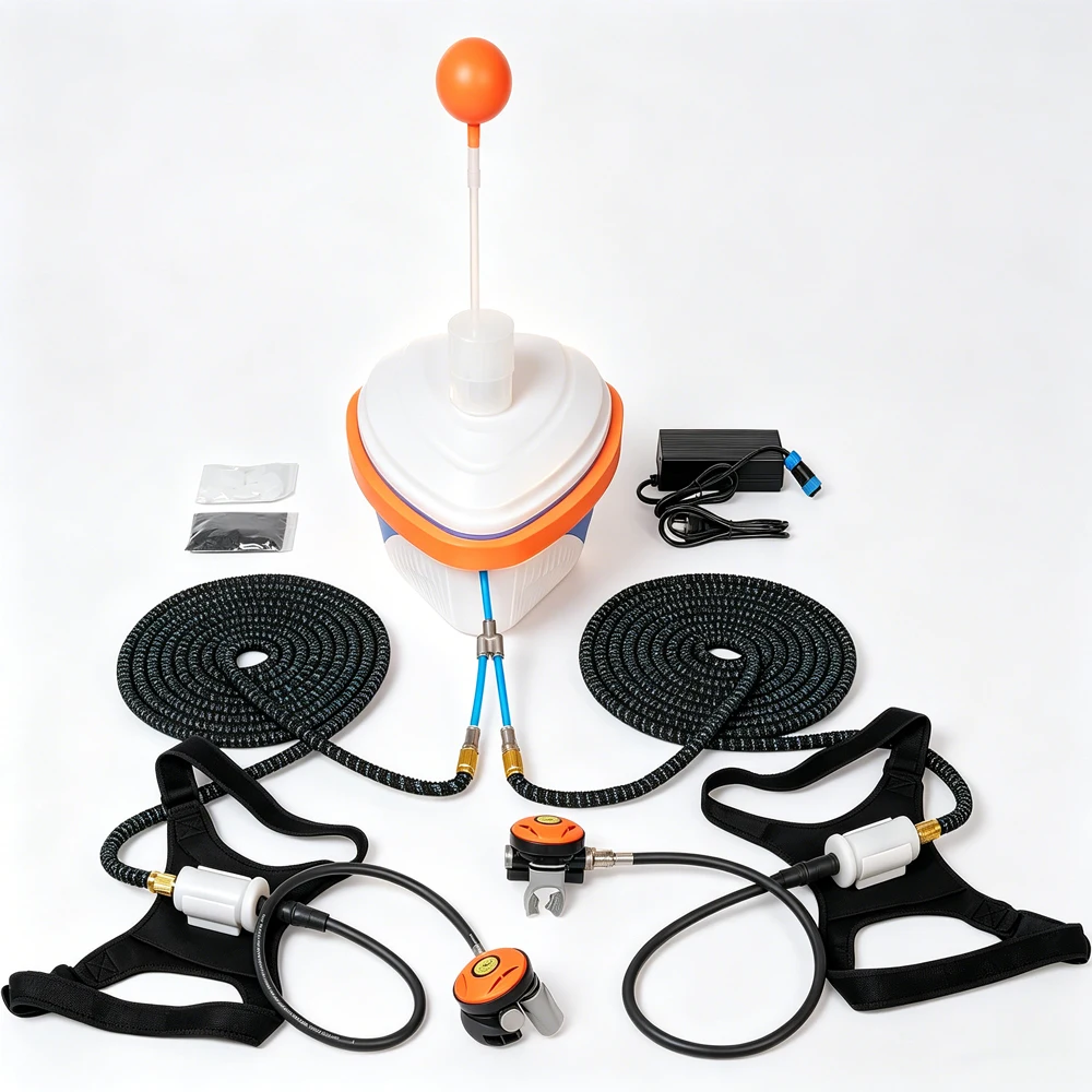 

Oxygen Diving Respirator Battery Life Of 5 Hours Capable Of Reaching Depths Of Up To 18Meters For Fishing And Rescue Operations
